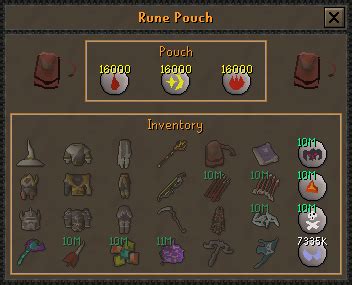 fixing rune pouch osrs.